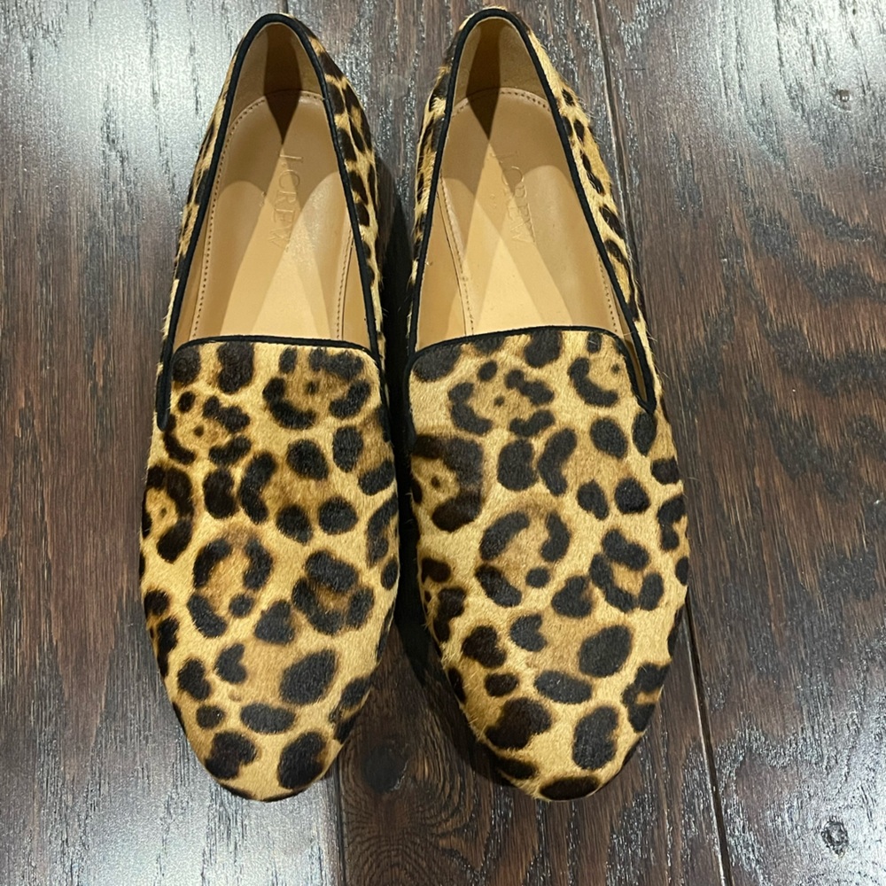 J. Crew Leopard Print Flats